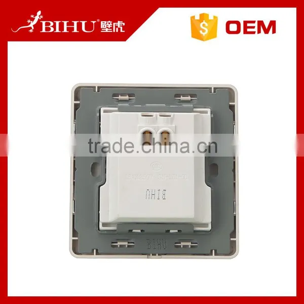 New Design High Quality Golden PC 1gang 1 Way Led Light Wall Switch for Sale photo-6
