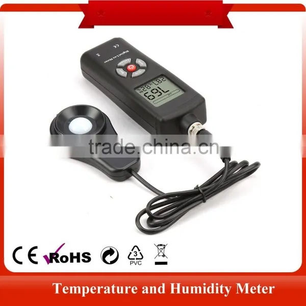 3-in-1 Digital Lux Meter Light Sensor Handheld With Temperature and Humidity TL-601 photo-3