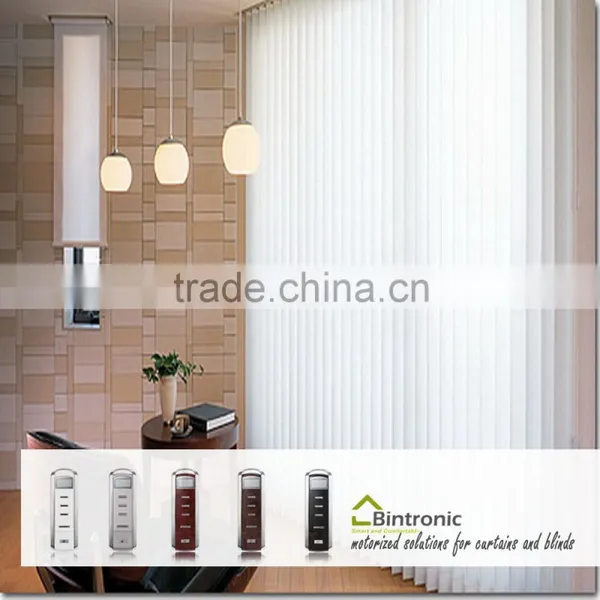 Bintronic Taiwan Smart Home Motorized Vertical Blinds Electric Curtain Track Alloy Window Decoration photo-4