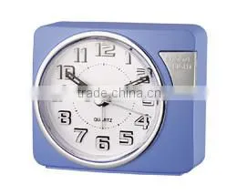 Office Use Touch LED Light Hand Size Alarm Clock photo-3