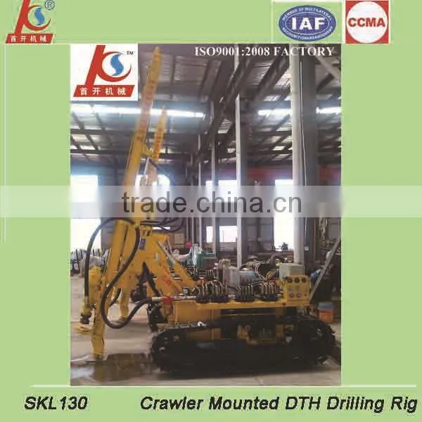 Double-cylinder Elctric and Diesel Engine Crawler DTH Drilling Equipment Quality Choice photo-3
