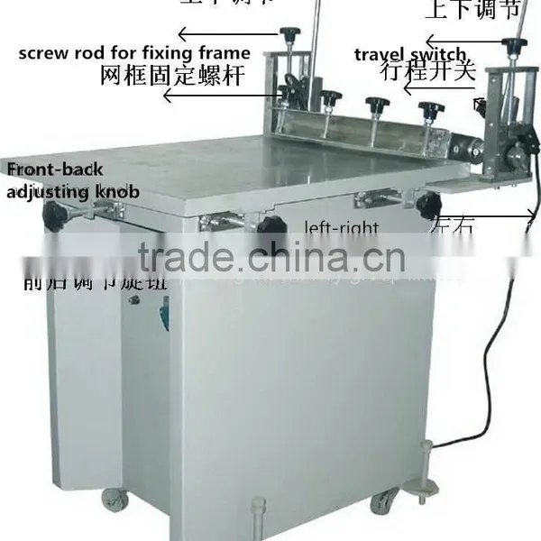 (TAM-6080S) Manual Glass Vacuum Table Screen Printing Machine photo-3