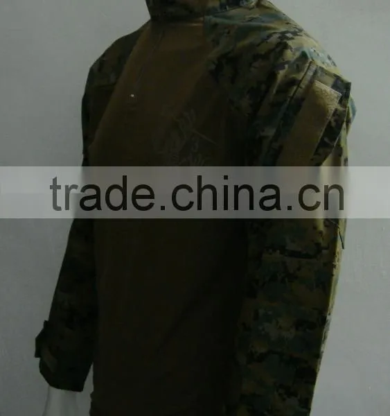 Combat Shirt Digital Woodland With Frog Logo photo-3
