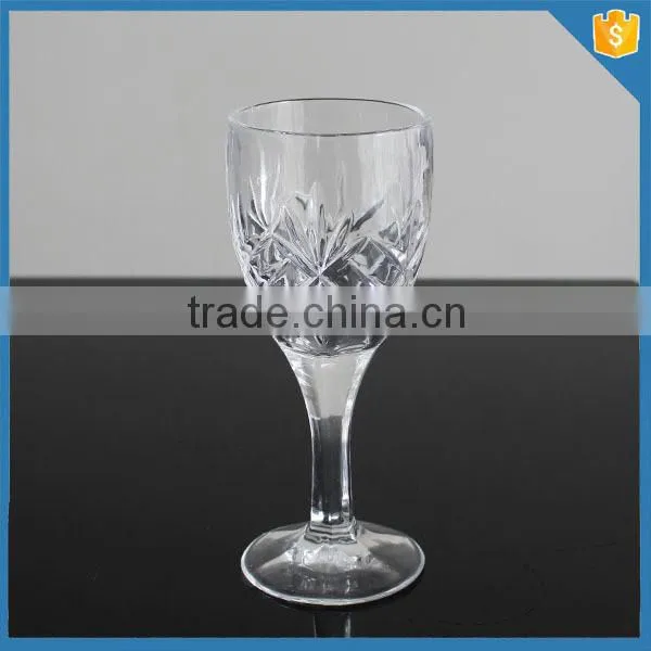 Hand Pressed Long Stem Crystal Clear Home Goods Cheap Wine Glasses Wholesale Quality Choice photo-3