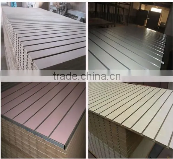 Best Quality and Best Price 1220 x 2440 x 18mm Slotted Board