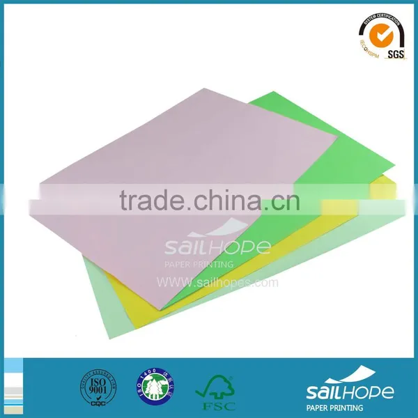 Economic color A4 size paper folding material supply