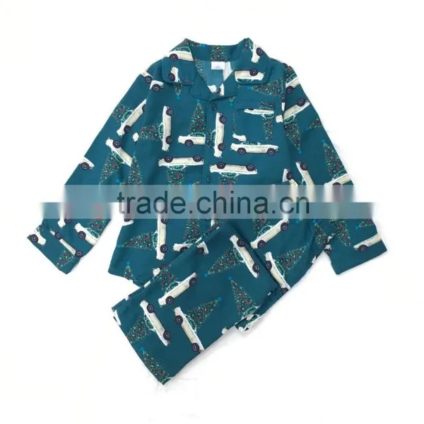 Hot Sale Baby Pajama Jumpsuie in Printted Flannel Fabric photo-3