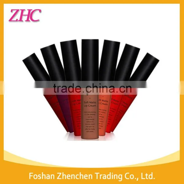 QIBEST 34color Matte Color Longlasting Lip Gloss Liquid Lipstick Cheap Price photo-4