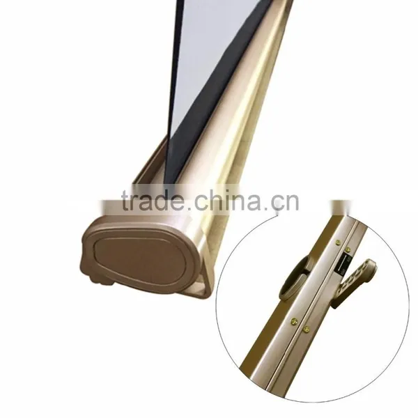 New Golden Tone H50 50 Inch 4:3 Manual Projection Screen for Office Training Meeting Home Theater Display photo-2