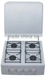 2014 Simple Table Top Gas Hobs With Cover White Color Zhongshan Factory OEM Service( Model No: XL-Q03 )