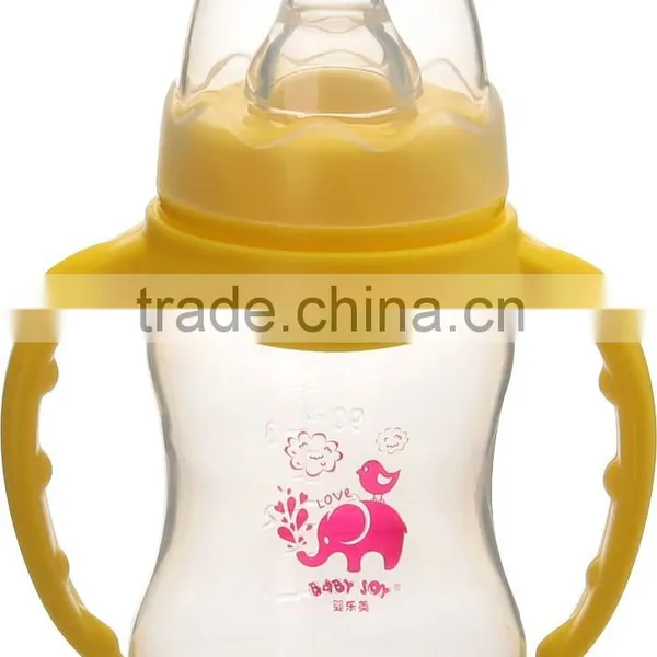 240ml 8oz Popular Round Shape Standard Neck Baby Bottle Feeder photo-2