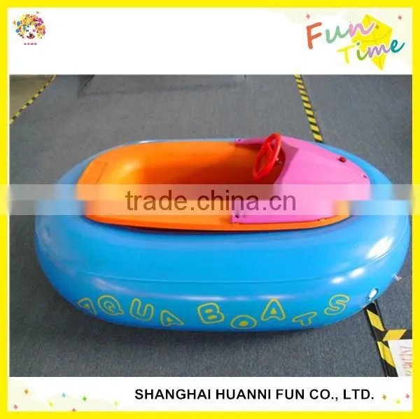 2015 Newly Design PVC Inflatable Motorized Electric Bumper Boat With Pool Price photo-6