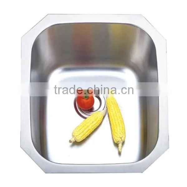 Square Bowl Undermount Sinks, Stainless Steel Sink