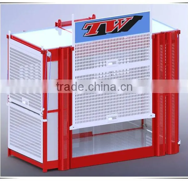 BUILDING CONSTRUCTION HOIST SC100/100 WITH RACK AND MAST photo-3