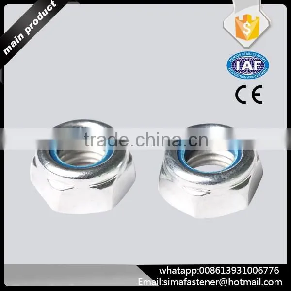 DIN985 Hex Lock Nylon Insert Nut photo-4