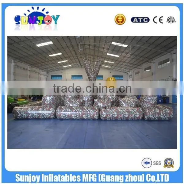 2016 45 Pcs Inflatable Paintball Bunker Equipment Game photo-5