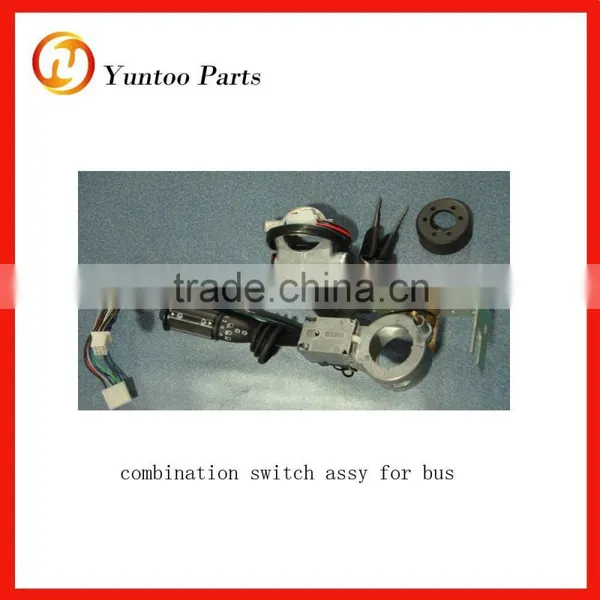 ignition switch and light controller combination switch