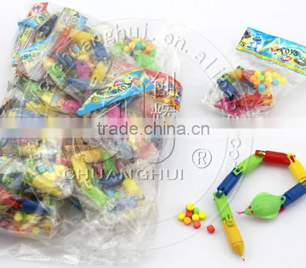 Plastic Snake Toy With Pen Candy Toy photo-2