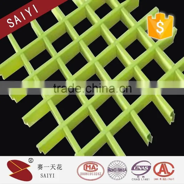 Colorful Aluminum Grilles Profile Trellis Types photo-5