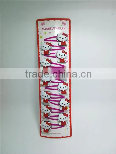 2015 Animals Ribbon Hair Clips and Best Sale for Children photo-2