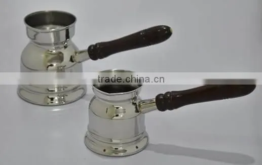 Ibrik Copper Coffee Pot With Wooden Handle photo-2
