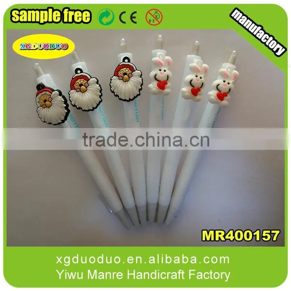 2015 High Quality Soft PVC Pencile Charm/ Pencile Topper and Cheap Fabric Table Toppers photo-3