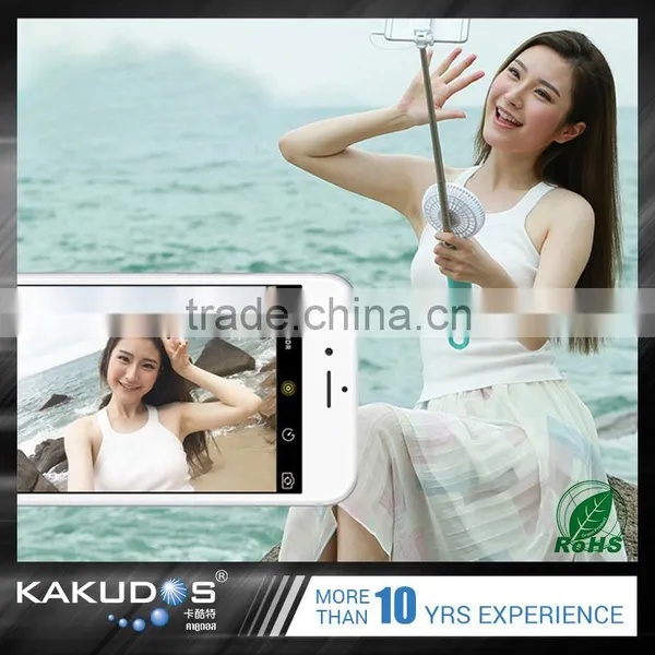 Christmas Gift 3 In1 Function Powerbank Unreal Selfie Stick With Fan photo-6