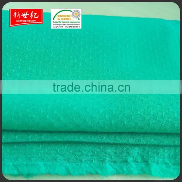 Oeko-tex Standard 100% Viscose Fabric, Solid Rayon Dobby Fabric