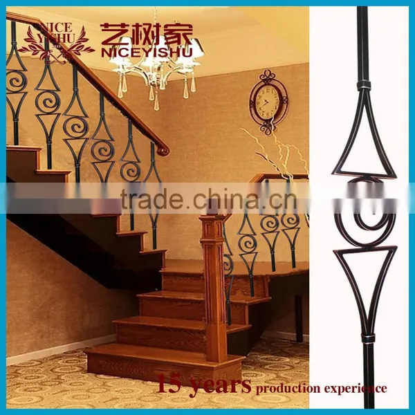 Ornamental Iron Stair Railings Supplies / Wrought Iron Work Handrails Supplies photo-5