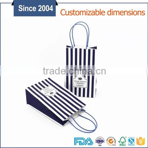 Cheap Stand up Printing Surface Private Label Shopping Paper Bag Wholesale photo-5