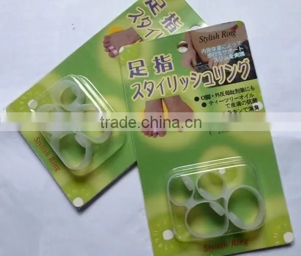 Slimming Tools Silicone Foot Massage Toe Ring Fat Burning photo-5