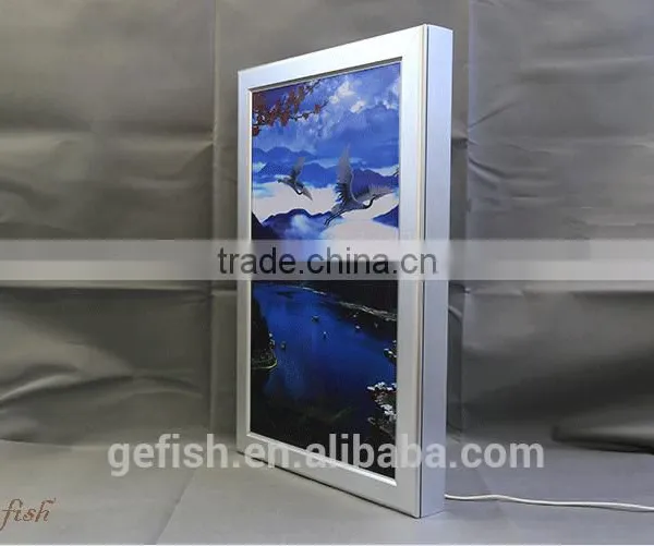 Large Aluminum Led Display Frame Aluminum and Glass Led Display Box photo-2