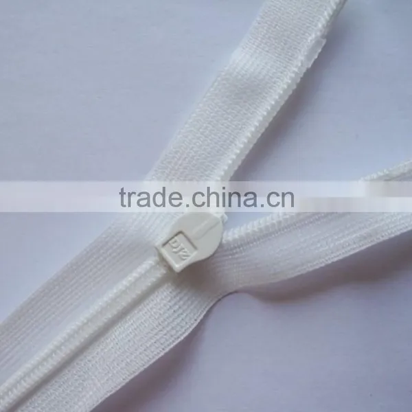#3 Invisible Zipper With Lace Tape Closed End Auto Lock photo-2