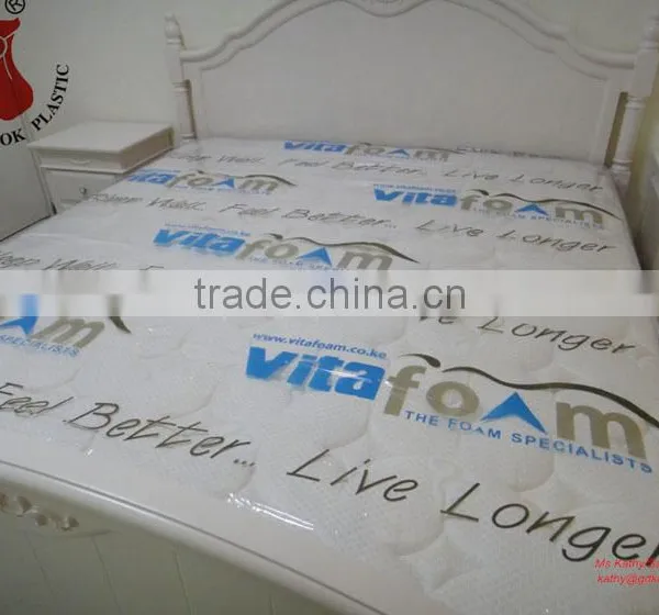 High Soft PVC Packing Mattress Printed Pvc Film photo-3