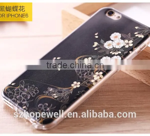 Promotion Gift Mobile Phone Cover for Iphone 6 Smart Phone With Oil Painting photo-2