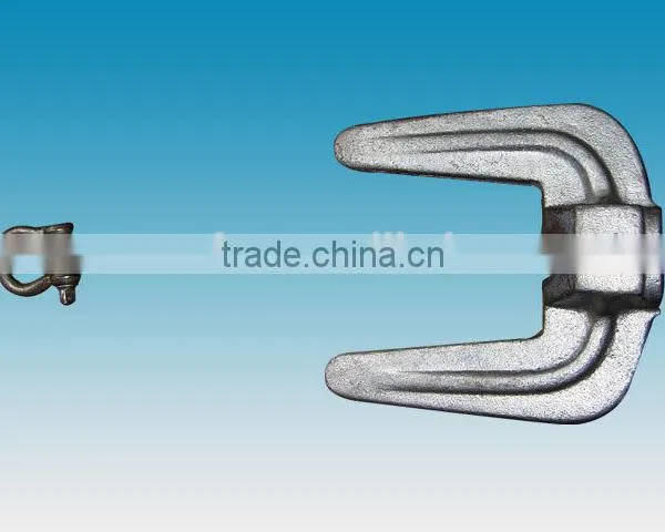 Hot Dip Galvanized Hall Stockless Anchor Type C