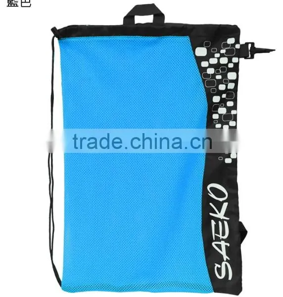 Swimming Accessories - Durable Multi Function High Quality Drawstring Swim Mesh Bag photo-6