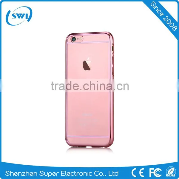 China Supplier Electroplating Phone PC Case For Iphone 6 6S photo-3