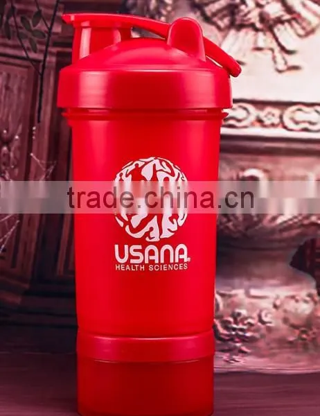 500 ml PP Protein Shaker Bottle Blender Protein Shaker Water Bottle