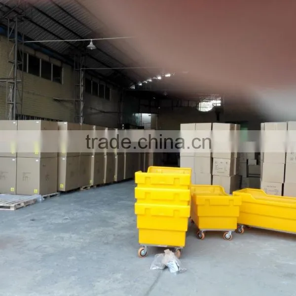Moveable Box Container With Wheels for Laundry or Chemical Industry( Stackable) photo-5