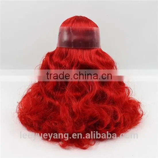 New Style Long Red Deep Curly Neo Blythe Doll Wigs photo-3