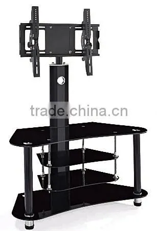 Modern 3 Tier Led Glass Tv Stand photo-5