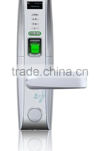 2016 Hot Robust Housing Made Zinc Alloy OLED Display USB Biometric Fingerprint Degital Door Lock photo-5