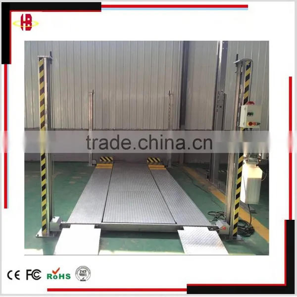 Four Post Hydraulic Auto Parking Lift Equipment photo-2