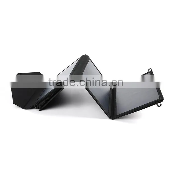High Efficiency 20W Waterproof Foldable Solar Mobile Phone Charger photo-3