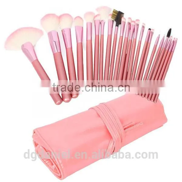 24 Pcs Makeup Brush Set Tools Make-up Toiletry Kit Make Up Brush Set Case photo-6