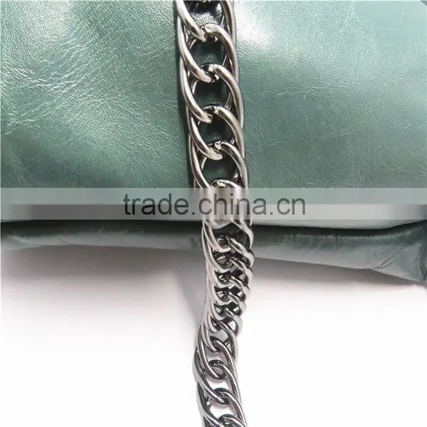 Manufacture Decorative Metal Black Double Link Chain photo-5