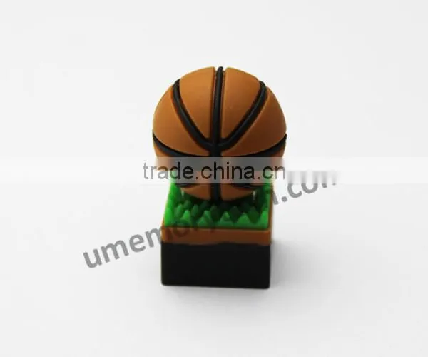 Novelty 3D Basketball Model USB 2.0 Memory Stick Flash Pen Drive photo-3