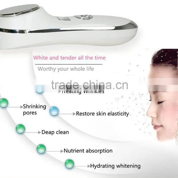 Wholesale USB Vibrating Facial Hot Cold Hammer Facial Rejuvenation Machine photo-4