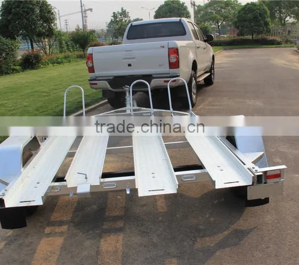 Galvanized Motorcycle Trailer photo-5